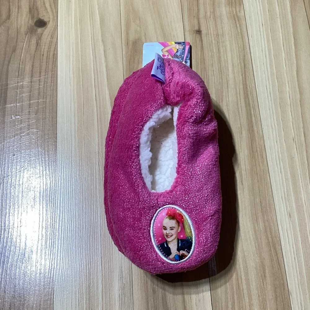Girl's Jojo Siwa Slipper Socks Size M (Shoe Size 9-2.5)
